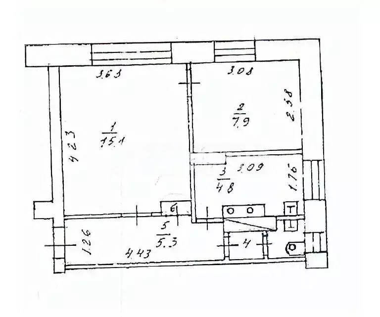 2-к кв. Кировская область, Киров ул. Льва Толстого, 8 (33.0 м) - Фото 1