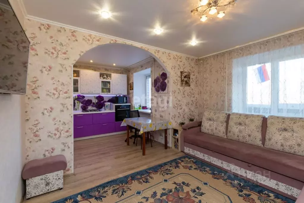 4-к кв. Тюменская область, Тюмень Микрорайон мыс, ул. Малиновского, 6 ... - Фото 1