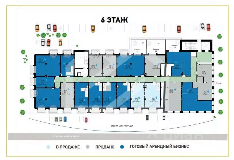 Помещение свободного назначения в Москва Переведеновский пер., 13С18 ... - Фото 2