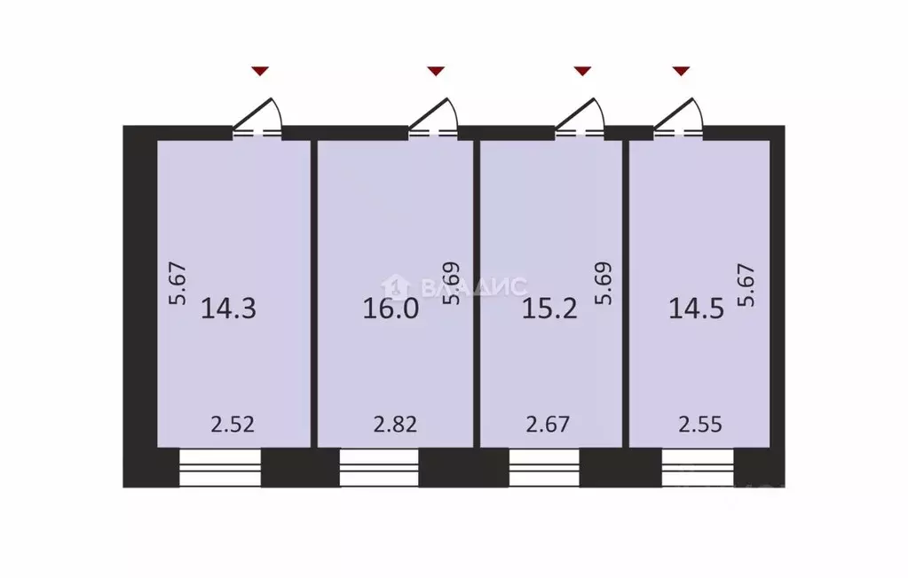 Офис в Коми, Сыктывкар Интернациональная ул., 85 (42 м) - Фото 1