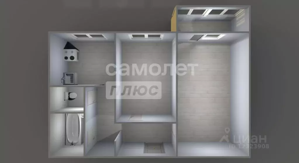 2-к кв. Московская область, Подольск ул. Веллинга, 16А (49.9 м) - Фото 2