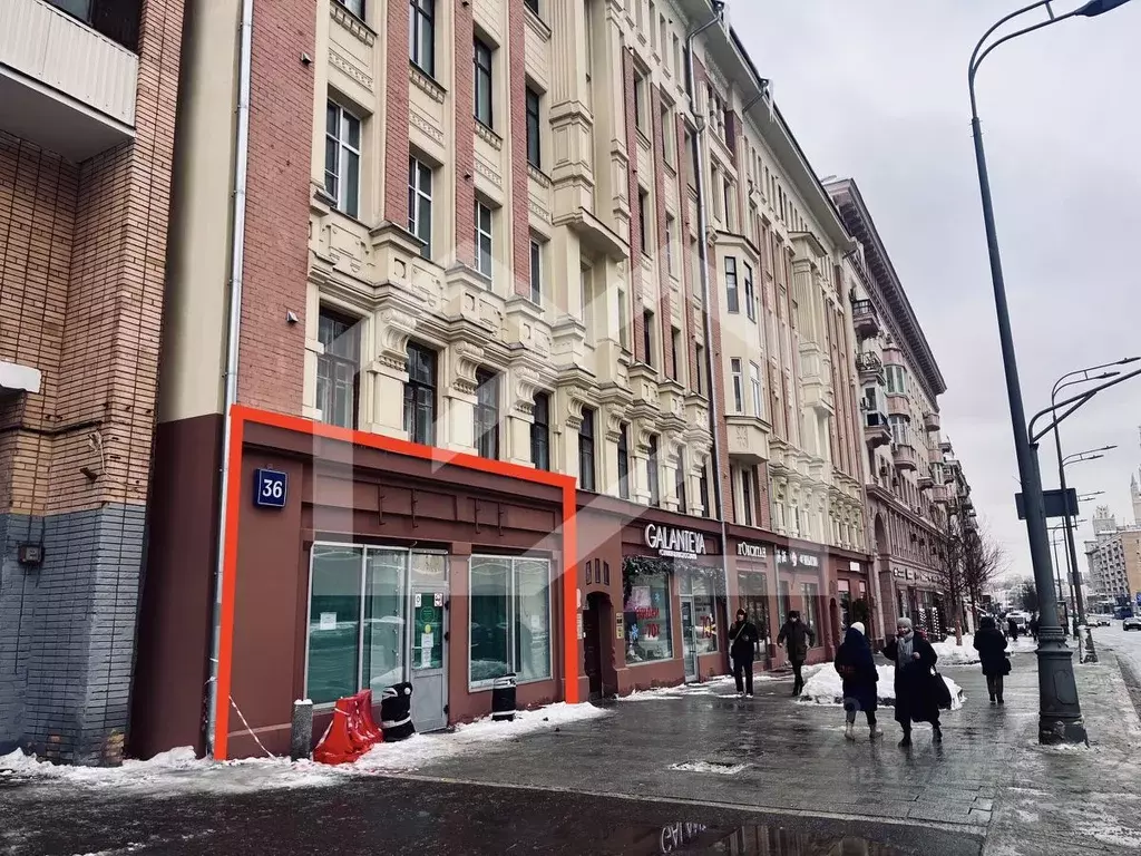 Помещение свободного назначения в Москва ул. Красная Пресня, 36С1 (101 ... - Фото 1