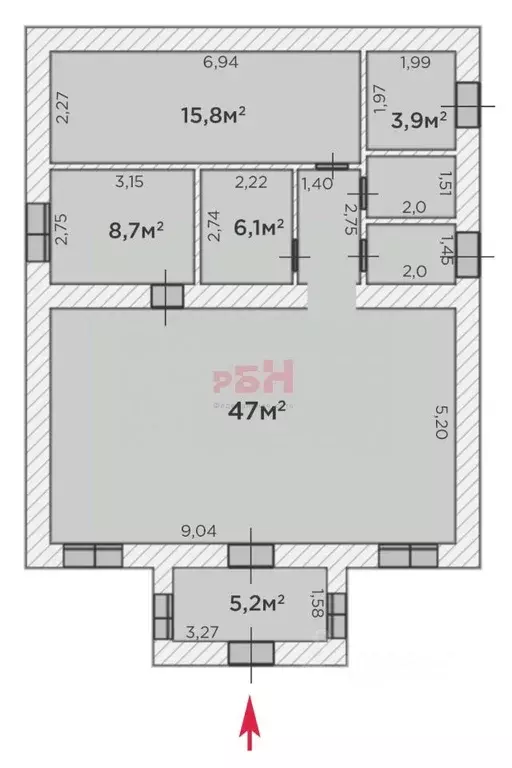 Торговая площадь в Тюменская область, Тюменский муниципальный округ, ... - Фото 2
