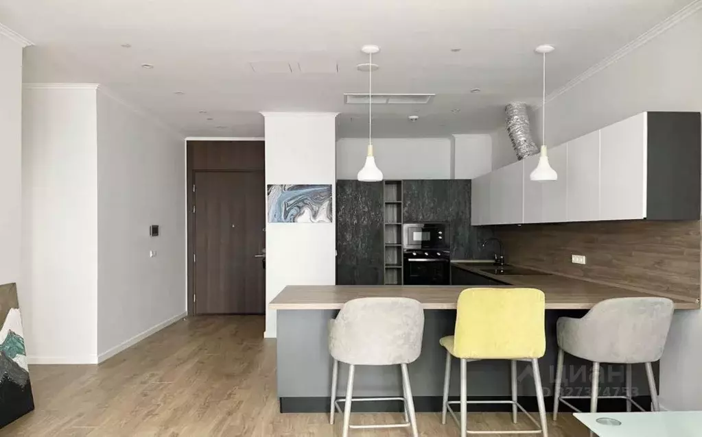 1-к кв. Москва 1-й Красногвардейский проезд, 22с2 (62.7 м) - Фото 1