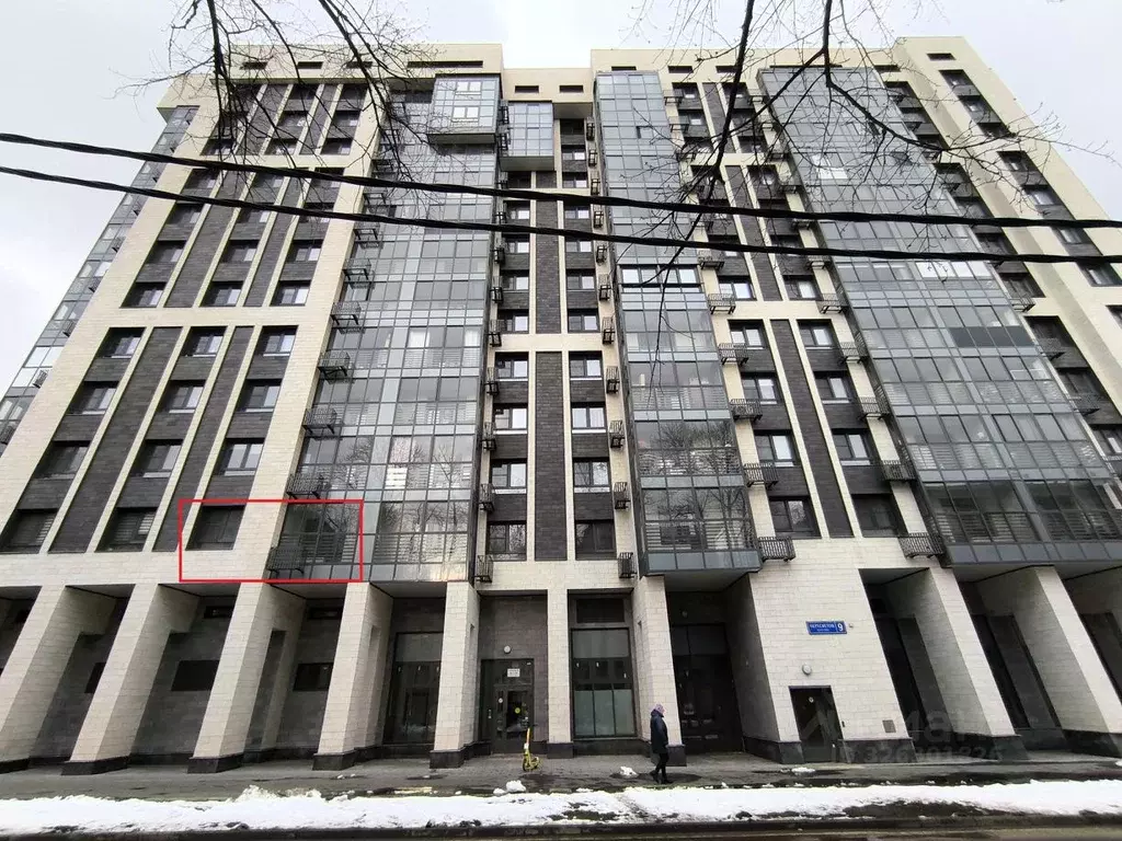 1-к кв. Москва пер. Пересветов, 9 (38.9 м) - Фото 2