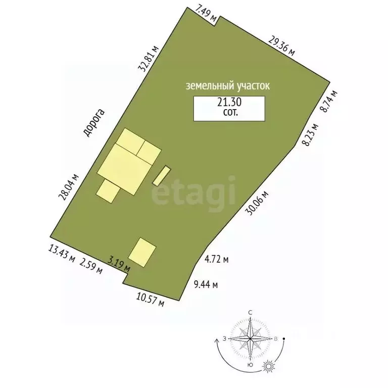 Участок в Ставропольский край, Кисловодск ул. Толстого (21.0 сот.) - Фото 2