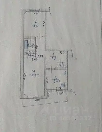 2-к кв. Нижегородская область, Бор 2-й мкр, ул. 2-й Микрорайон, 18А ... - Фото 1