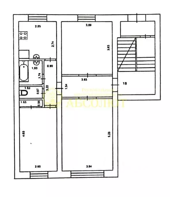 3-к кв. Свердловская область, Ревда ул. Чайковского, 33 (65.8 м) - Фото 2
