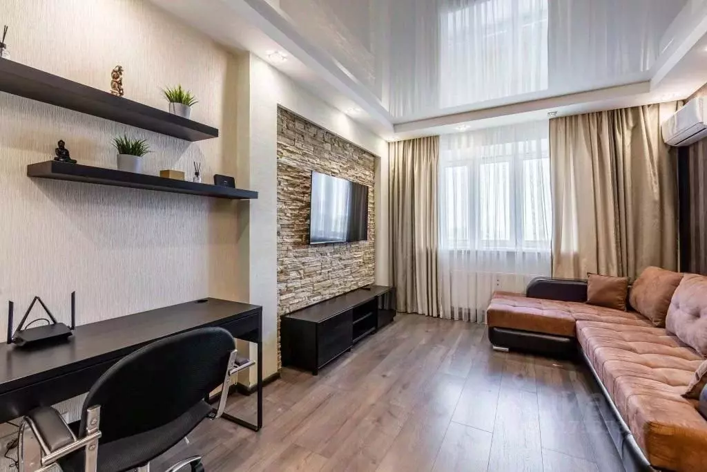1-к кв. Татарстан, Казань ул. Чингиза Айтматова, 11 (40.0 м) - Фото 1