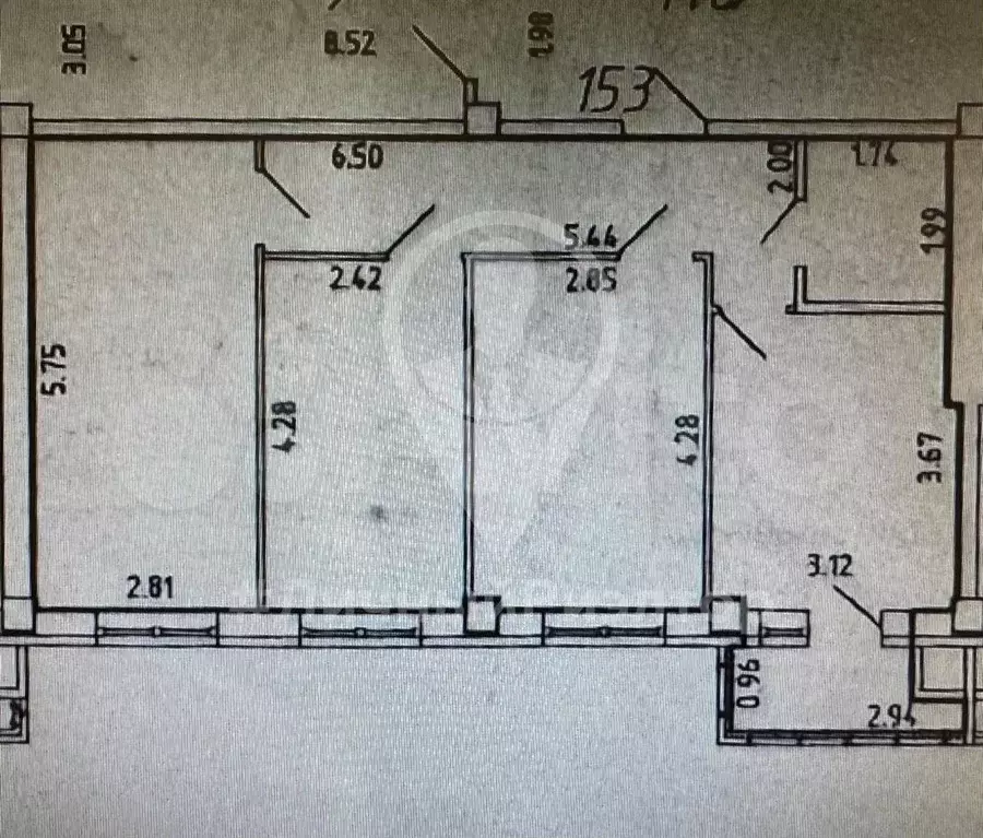 3-к. квартира, 63,1 м, 5/7 эт. - Фото 0