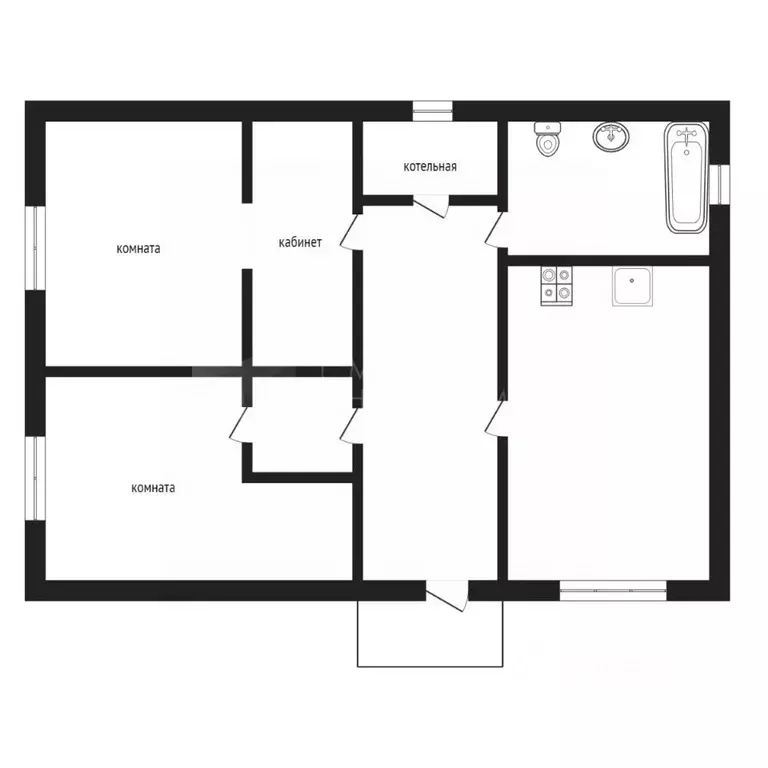 Коттедж в Тюменская область, Тюмень Совхозная ул., 195 (65 м) - Фото 1