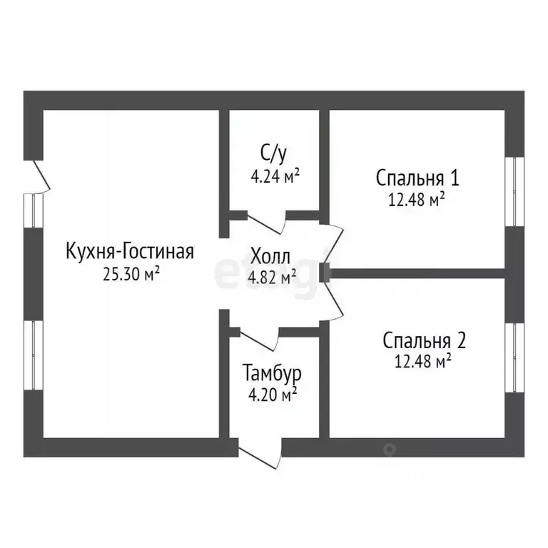Дом в Амурская область, Благовещенск ул. Энтузиастов, 8 (100 м) - Фото 1