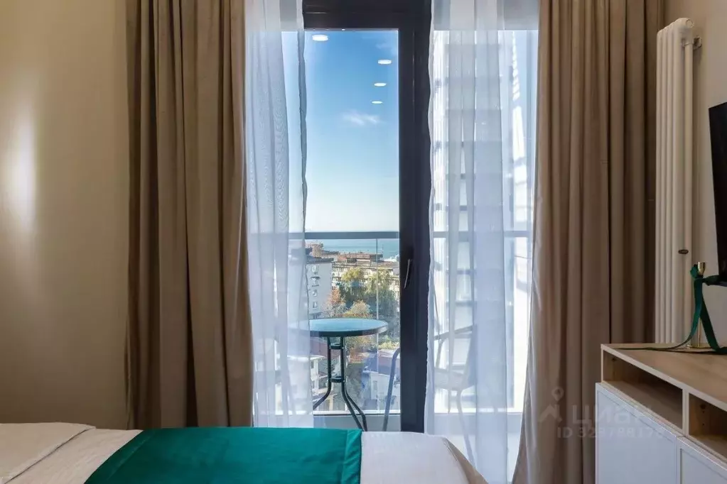 Студия Краснодарский край, Сочи Бытха мкр, ул. Ясногорская, 16/2к11 ... - Фото 1