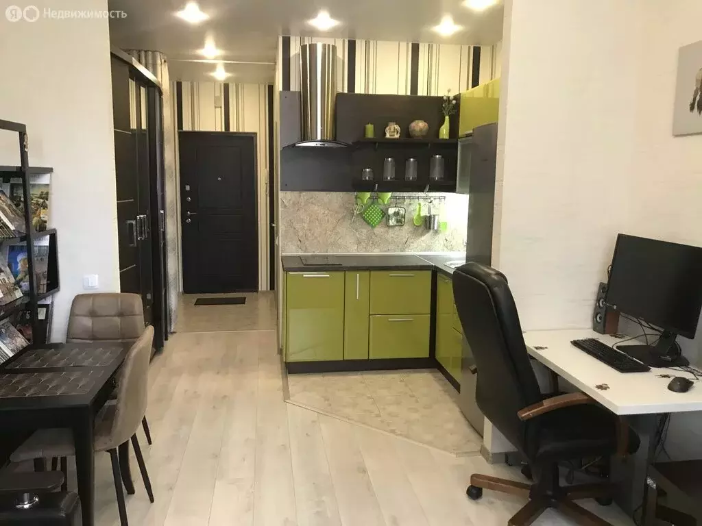 Квартира-студия: Санкт-Петербург, улица Орджоникидзе, 59к2 (27.6 м) - Фото 0