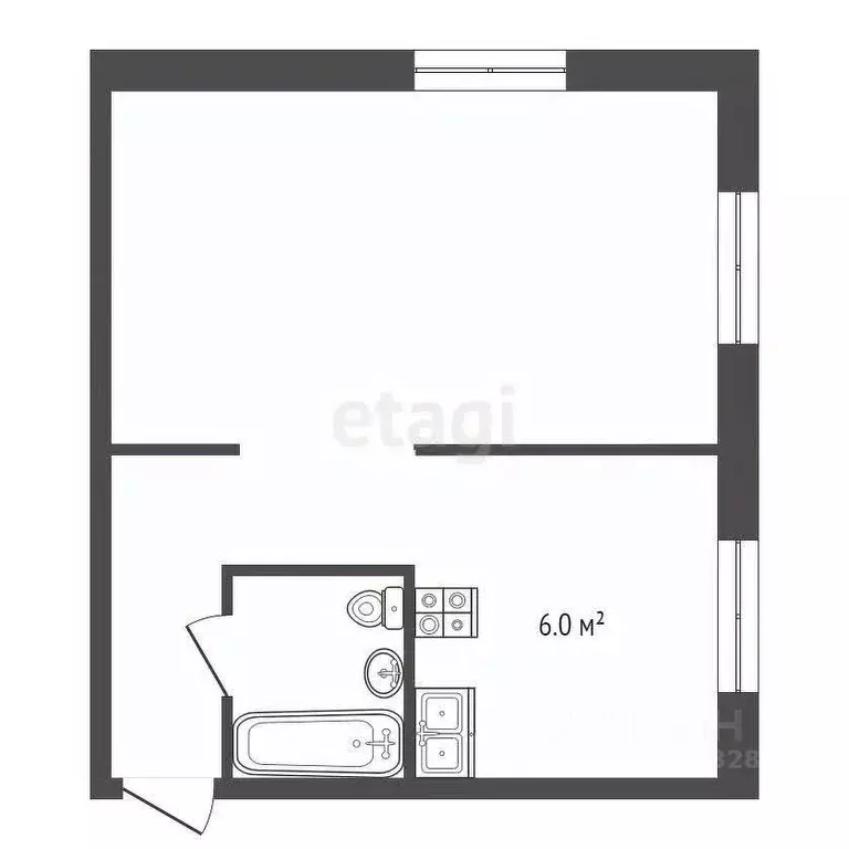 1-к кв. Владимирская область, Муром ул. Куйбышева, 30 (31.0 м) - Фото 1