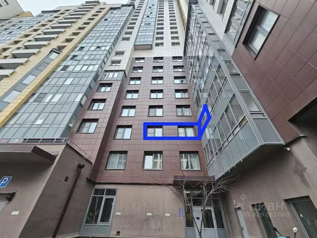 3-к кв. Санкт-Петербург ул. Среднерогатская, 9 (83.3 м) - Фото 2