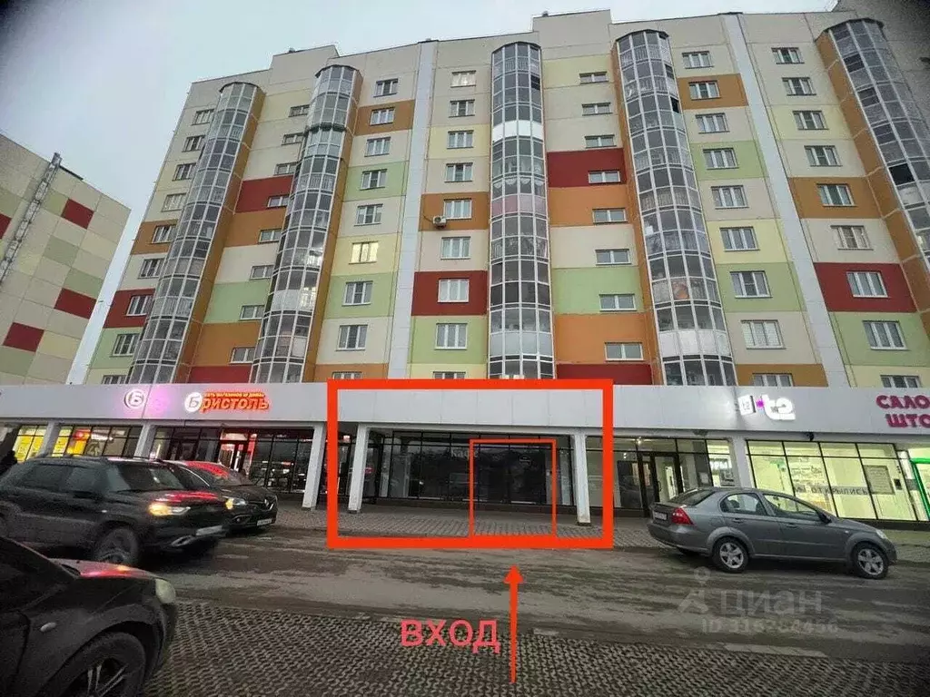 Торговая площадь в Чувашия, Чебоксары ул. П.В. Дементьева, 2к2 (120 м) - Фото 0