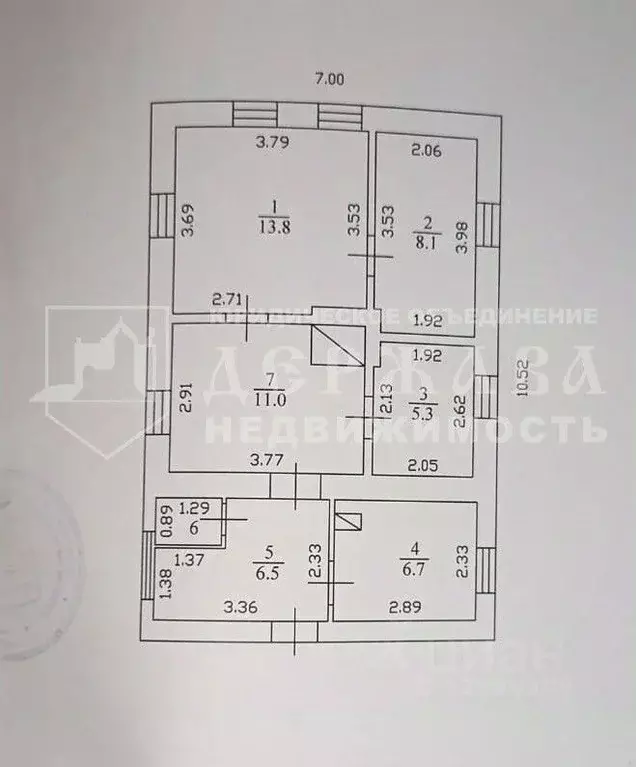 Дом в Кемеровская область, Кемерово ул. Гончарова (59 м) - Фото 2