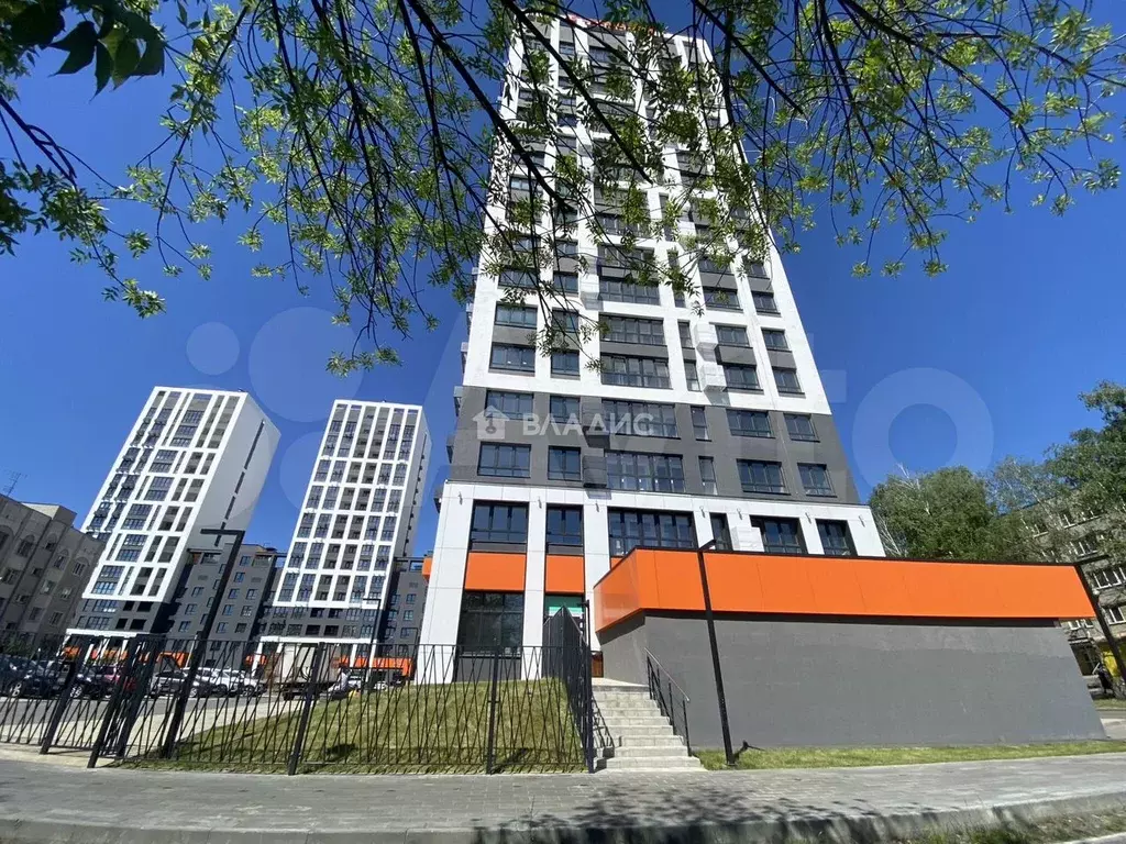 1-к. квартира, 56,6 м, 4/17 эт. - Фото 1