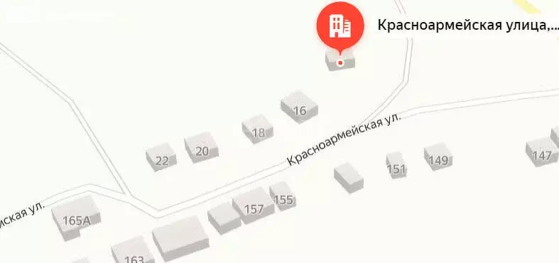 Участок в Губкин, Красноармейская улица (18.3 м) - Фото 1