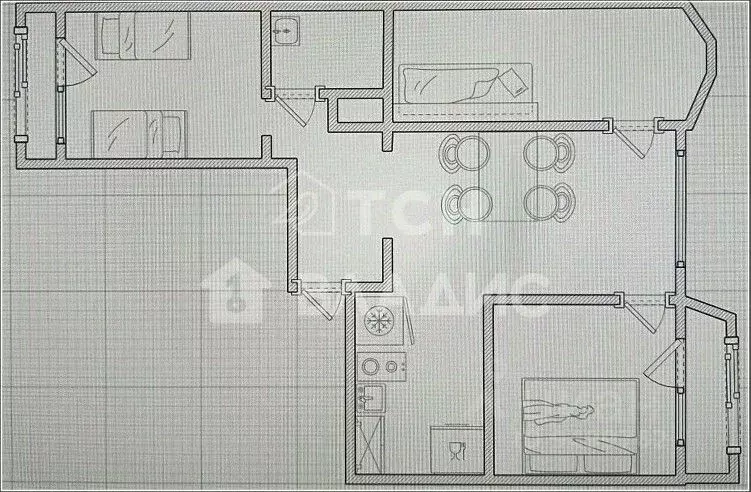 2-к кв. Московская область, Мытищи ул. Воронина, 6 (87.1 м) - Фото 2