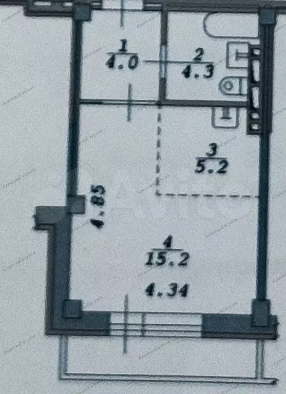 Квартира-студия, 28,7 м, 14/19 эт. - Фото 0