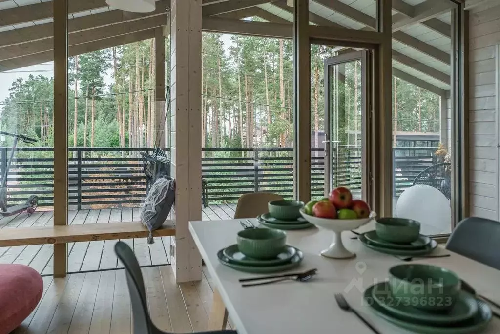 Дом в Ленинградская область, Выборгский район, Полянское с/пос, пос. ... - Фото 2