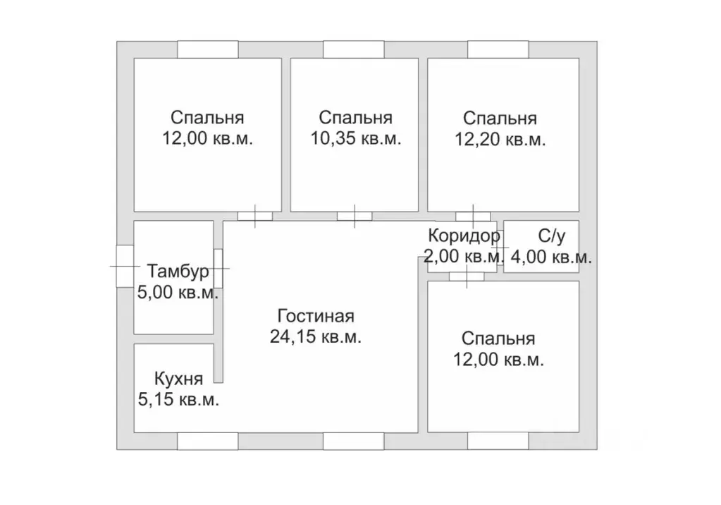 Дом в Крым, Симферопольский район, Гвардейское пгт ул. Курганная, 122 ... - Фото 2