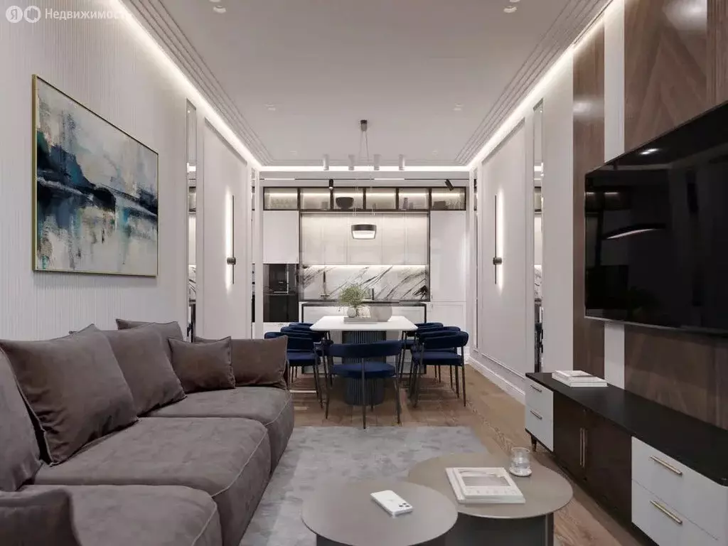 3-комнатная квартира: Москва, улица Зорге, 9к1 (89 м) - Фото 1