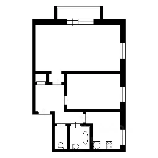2-к кв. Санкт-Петербург Стрельбищенская ул., 28 (40.0 м) - Фото 1