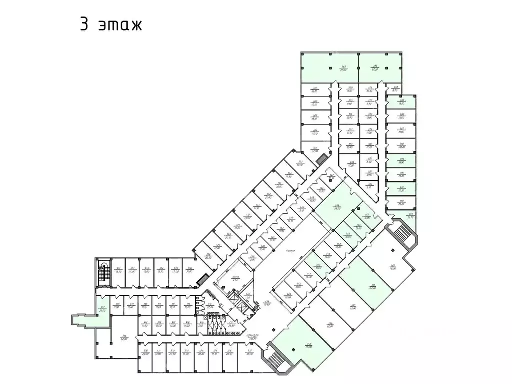 Офис в Санкт-Петербург Домостроительная ул., 16 (540 м) - Фото 1