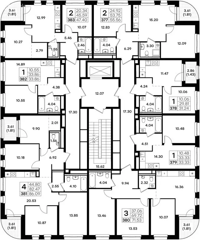 2-комнатная квартира: Казань, ЖК Глоракс Экосити (47.4 м) - Фото 1