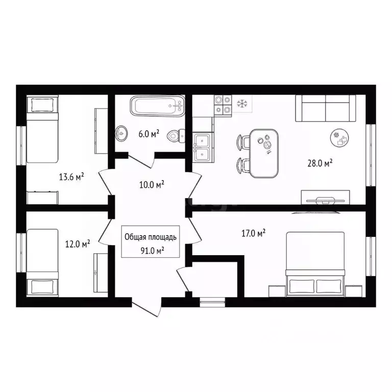 Дом в Новосибирская область, Новосибирский район, Станционный ... - Фото 2
