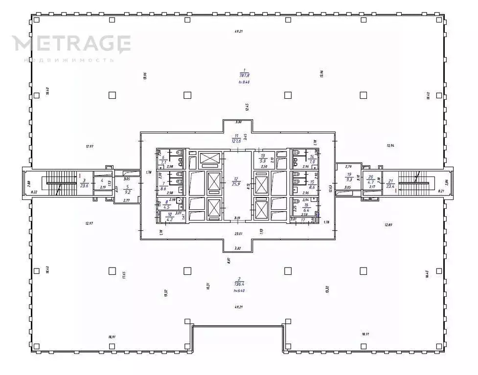 Офис в Москва Киевское шоссе, 22-й км, 6с1 (1780 м) - Фото 1