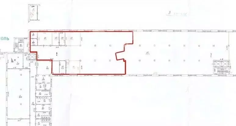 Помещение свободного назначения в Москва Полковая ул., 3 (600 м) - Фото 2