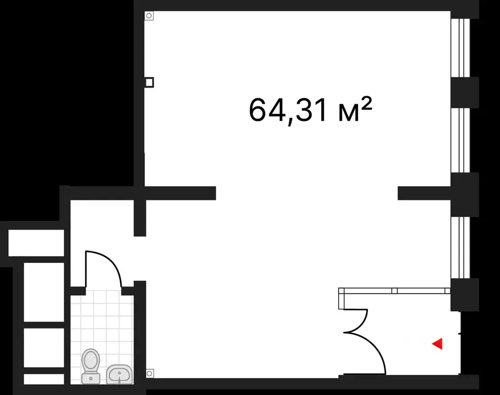 Помещение свободного назначения в Свердловская область, Екатеринбург ... - Фото 2