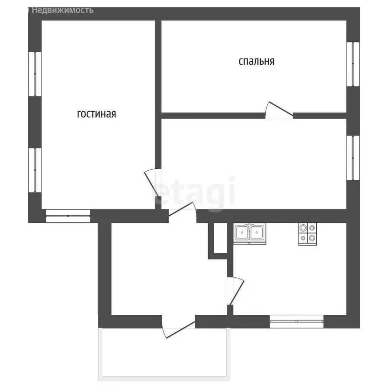 Дом в Таганрог, Дачная улица (40 м) - Фото 1