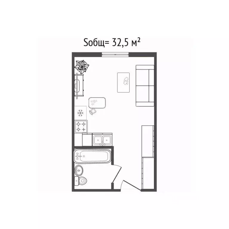 Студия Новосибирская область, Новосибирск ул. Татьяны Снежиной, 41 ... - Фото 2