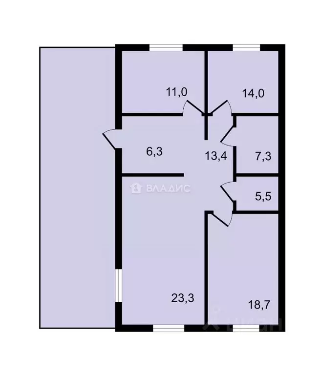 Дом в Владимирская область, Владимир д. Уварово, проезд 2-й ... - Фото 2
