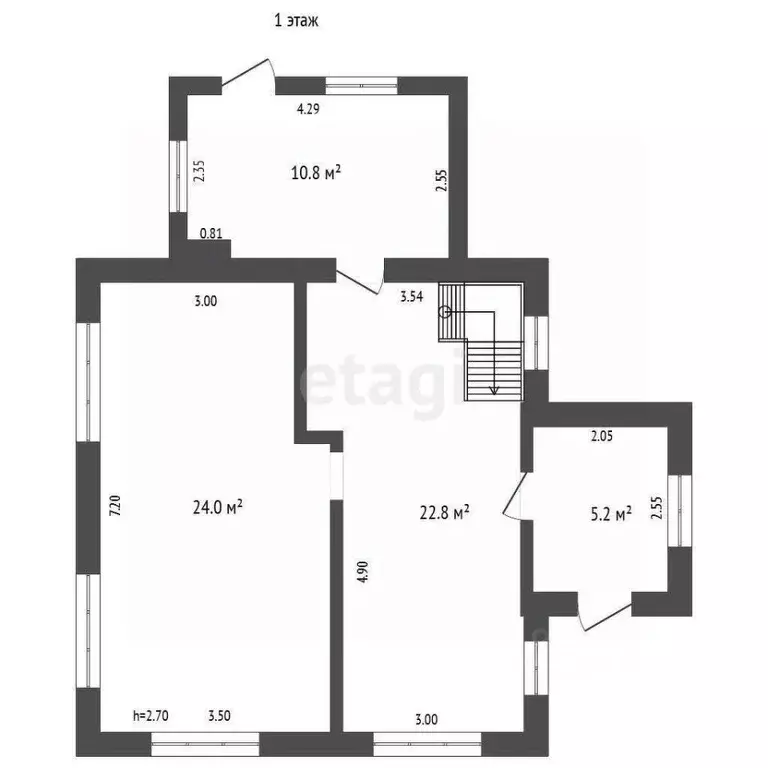 Дом в Чувашия, Канашский муниципальный округ, с. Шибылги  (126 м) - Фото 1