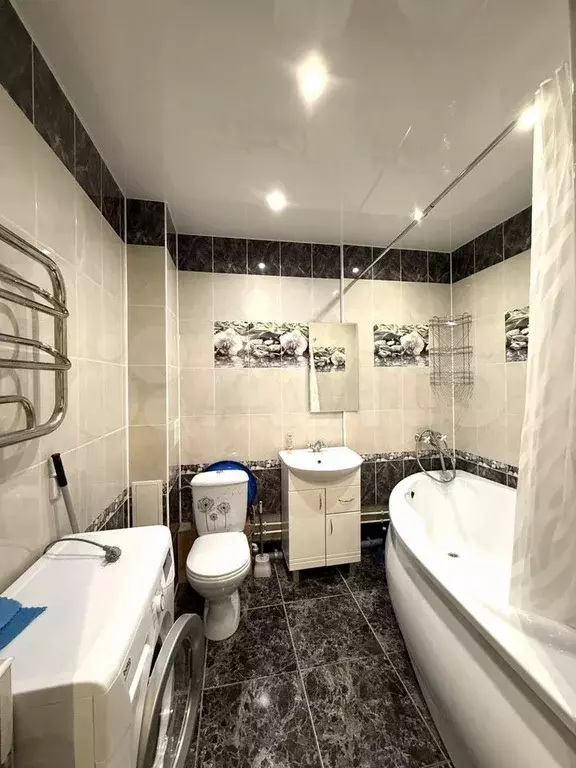 1-к. квартира, 43 м, 9/9 эт. - Фото 1