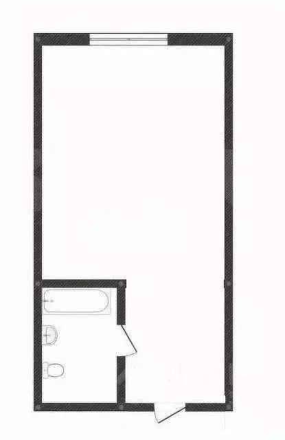 Студия Кемеровская область, Кемерово Инициативная ул., 5А (16.0 м) - Фото 1