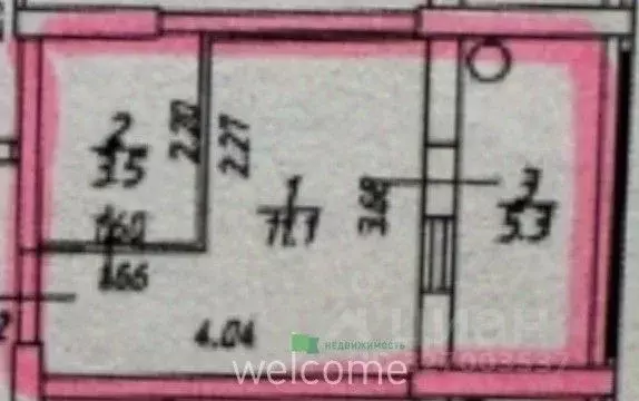 Студия Ставропольский край, Ставрополь ул. 45-я Параллель, 48 (21.5 м) - Фото 2