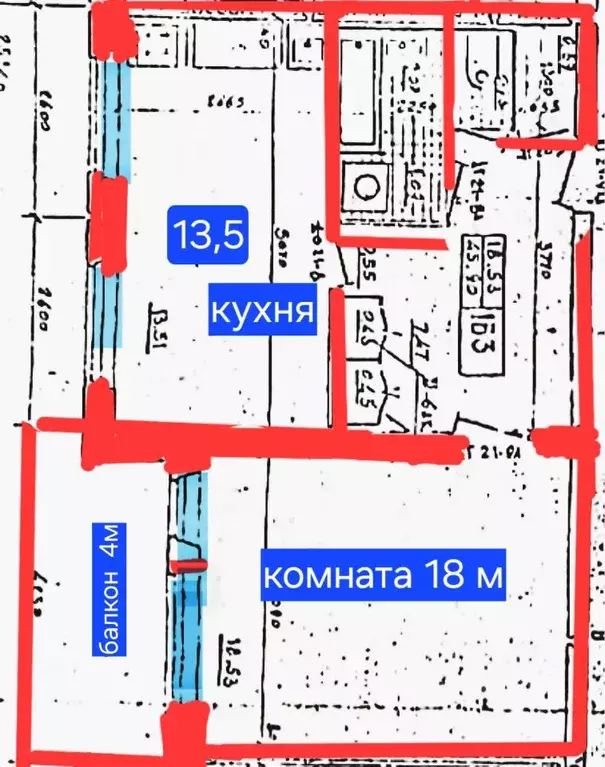 1-к кв. Санкт-Петербург Планерная ул., 79 (45.8 м) - Фото 1