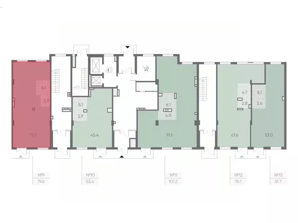 Помещение свободного назначения в Санкт-Петербург Партизанская ул., 5 ... - Фото 2