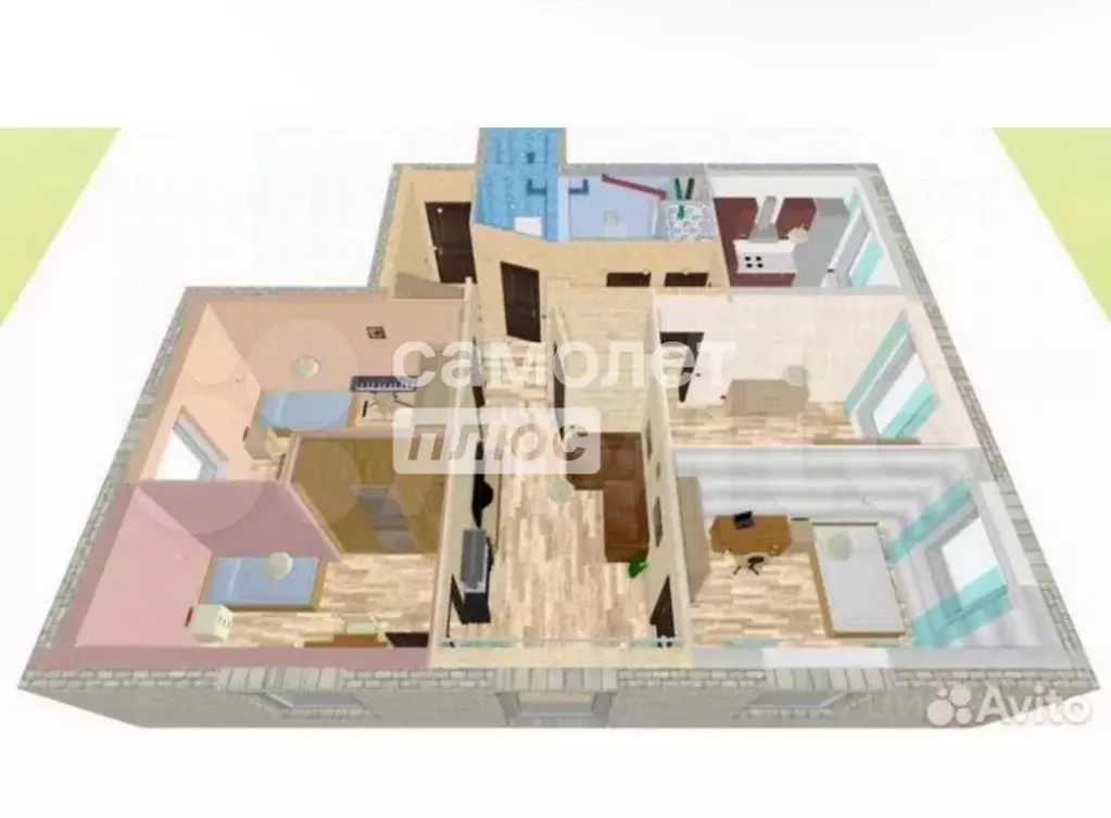 5-к кв. Санкт-Петербург просп. Тореза, 35К2 (101.8 м) - Фото 2