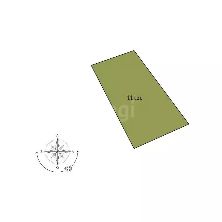 Участок в посёлок Майский, улица Малое Кольцо (11 м) - Фото 1