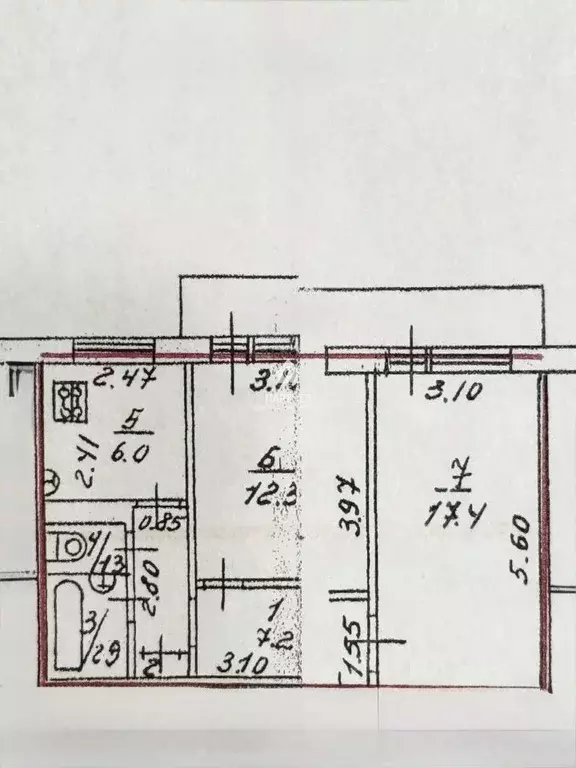 2-к кв. Владимирская область, Ковров Волго-Донская ул., 7Б (48.0 м) - Фото 2
