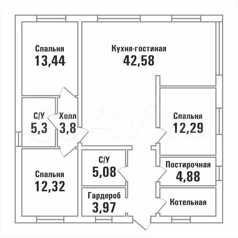 Дом 125 м на участке 12 сот. - Фото 0