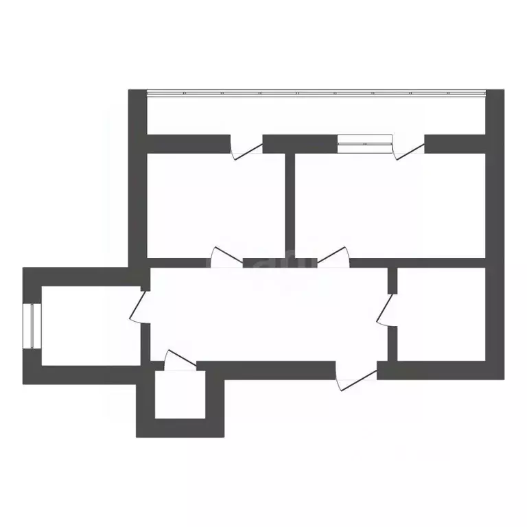 2-к кв. Амурская область, Благовещенский район, с. Чигири 1-я ... - Фото 1